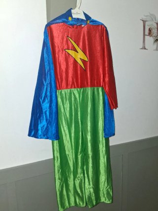 Disfraz de Superhéroe con Capa Talla 4-6