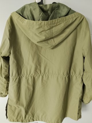 Parka Verde Mango (MNG) para Niña
