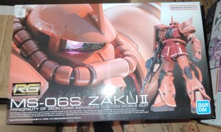 Maqueta RG 1/144 MS-06S Zaku II Bandai