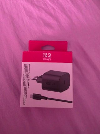 Cargador Nintendo Switch 2 AC Adapter