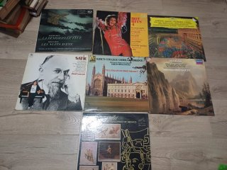 Lote de 7 Discos de Vinilo Clásicos