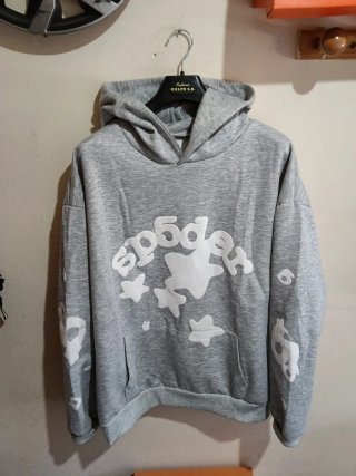 Sudadera Sp5der Beluga Gris