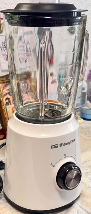 Licuadora Orbegozo Vaso Cristal