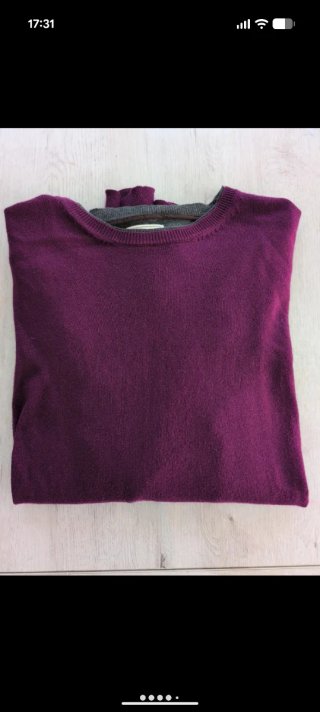 Jersey fino morado talla L Easy Wear