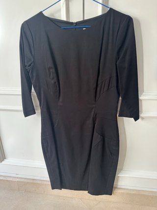 Vestido Negro Dolores Promesas Talla M