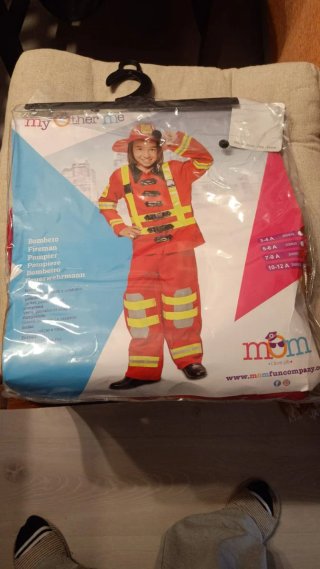 Disfraz Bombero/a 7-9 años