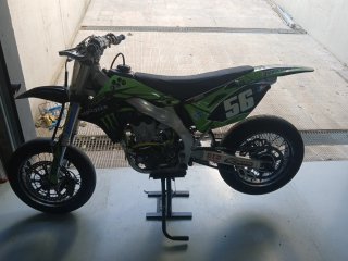 Supermotard Kawasaki 450 KXF 2006