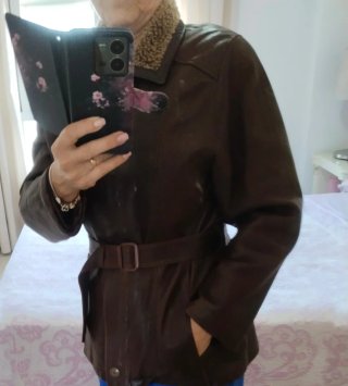 Chaqueta piel mujer
