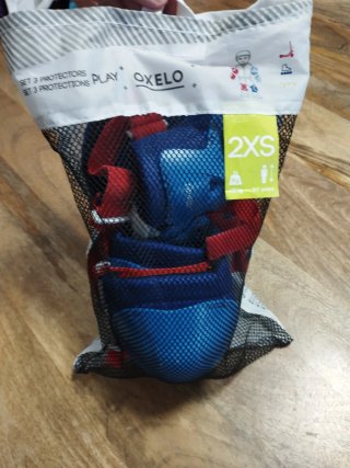 Set Protectores Oxelo 2XS Niño