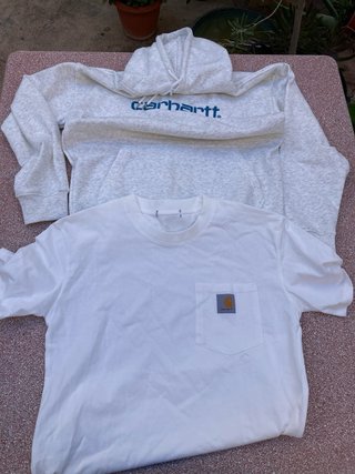 Pack Sudadera y Camiseta Carhartt Talla M