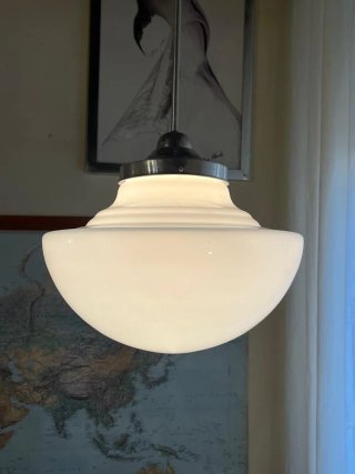 Lampada sospensione Art Decò anni'30 Philips