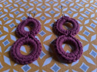 Pendientes de Crochet