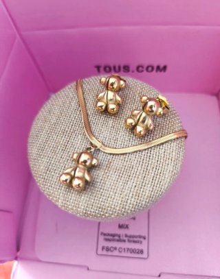 Set Pendientes y Colgante Tous