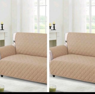 Funda sofá 3 plazas impermeable beige