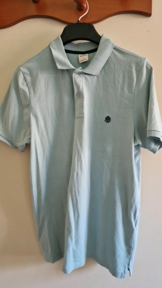 Camisa Polo Azul Talla S