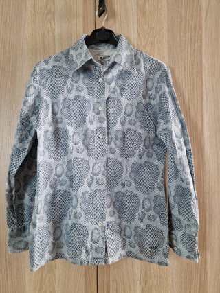 Camisa GAS Estampada Azul