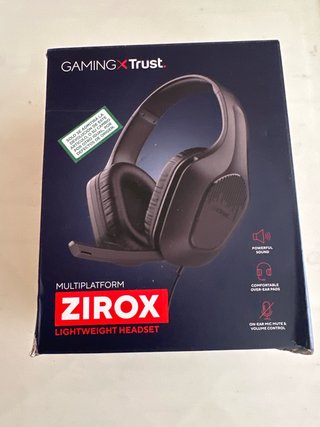 Auriculares Gaming Trust Zirox Multipiataforma