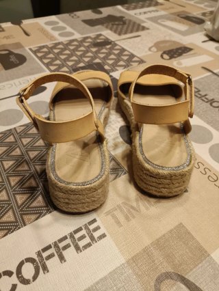 Sandalias Zara Beige Talla 35