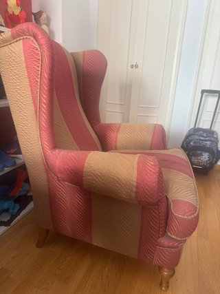 Sillón Orejero de Tela