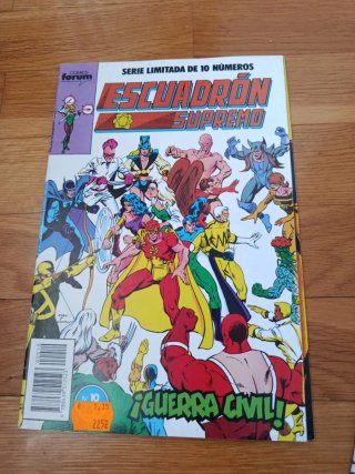 ESCUADRON SUPREMO COLECCION COMPLETA