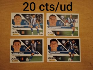Cromos Panini LaLiga ESTE - Alavés