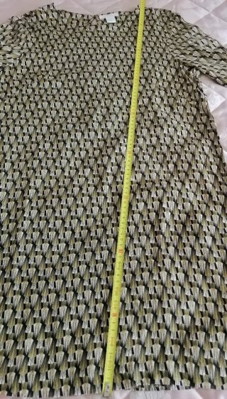 Vestito donna maniche lunghe fantasia
