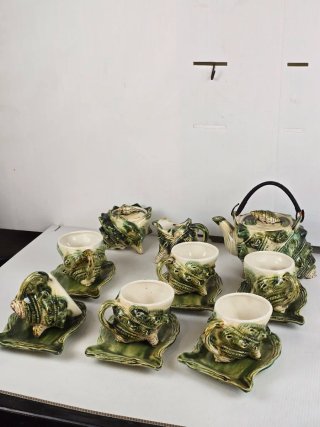 Servizio Tè Vintage Conchiglia Ceramica