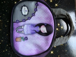 Bolso de mano Santoro Gorjuss (Morado) - Original
