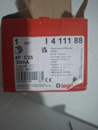 Interruptor Diferencial Legrand 4P C25 30mA