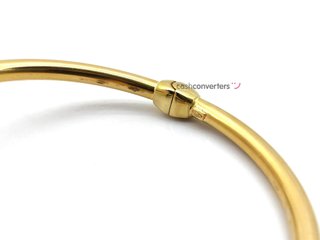 pulsera oro 18k con piedra con circonita