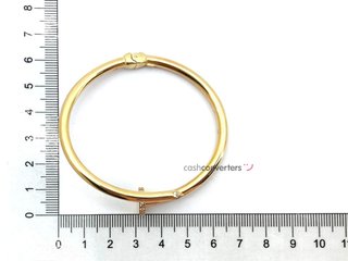 pulsera oro 18k con piedra con circonita