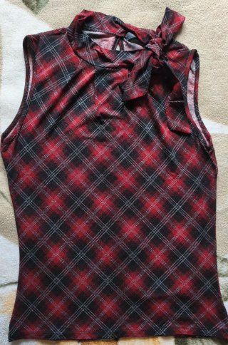 Blusa sin mangas estampada "Easy Wear"