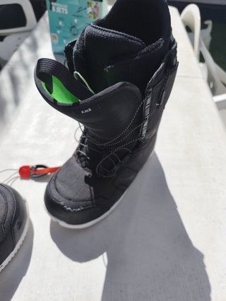 Tabla de Snowboard Burton con botas y Fijaciones