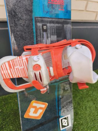 Tabla de Snowboard Burton con botas y Fijaciones