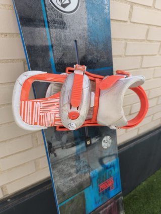 Tabla de Snowboard Burton con botas y Fijaciones