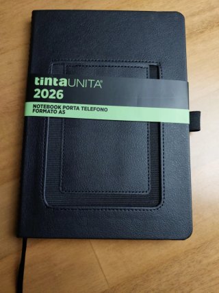 Taccuino TintaUNITA A5 con Tasca