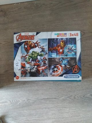 Puzzle Marvel Avengers 3x48 piezas
