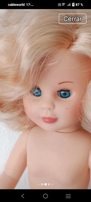 Muñeca colección copia Nancy clásica nueva