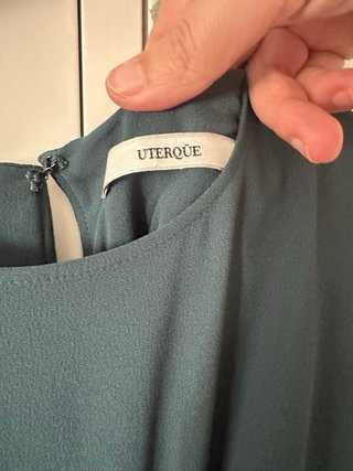 Mono pantalón Uterqüe verde