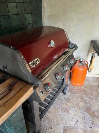 Barbacoa de gas Weber Genesis II 4 quemadores