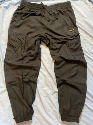 Pantalones Puma Negro Cargo