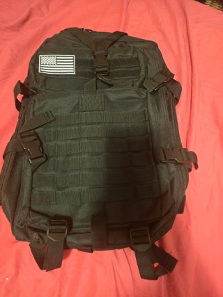 Mochila Táctica Negra