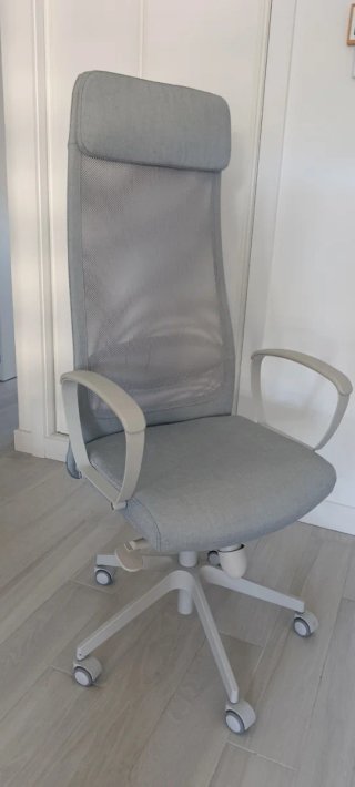 Silla de escritorio ergonómica IKEA Markus Gris