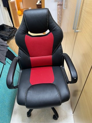 Silla Gaming Negra y Roja