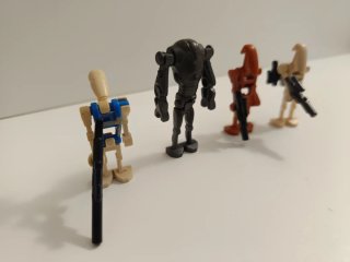 Lote de 4 Figuras LEGO Star Wars Droides
