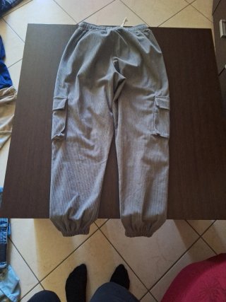 Pantaloni cargo Duca uomo grigi