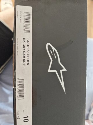 Botas Alpinestars Faster-3 a estrenar