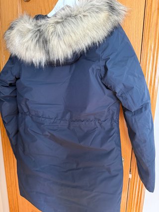 Parka Helly Hansen azul con capucha