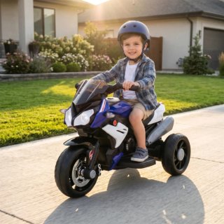 Moto Eléctrica Infantil 3 Ruedas Batería 6V