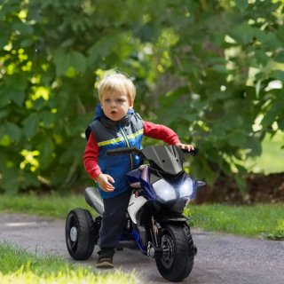 Moto Eléctrica Infantil 3 Ruedas Batería 6V